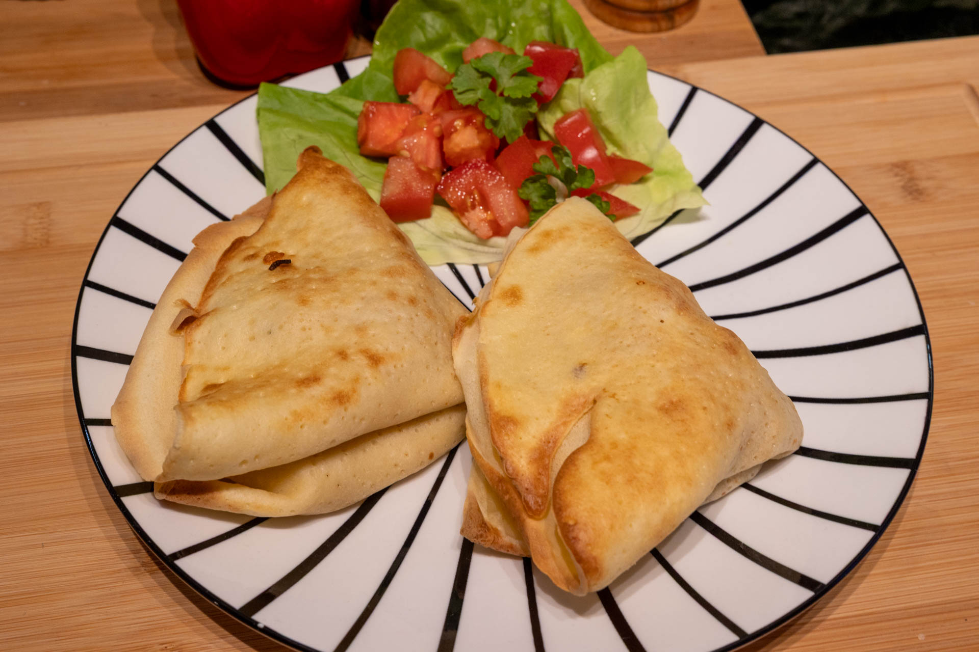 Naleśniki zapiekane z kurczakiem